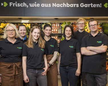 ADEG Danbauer_Bild 03: Das engagierte Team bei ADEG Danbauer setzt sich tatkräftig für die lokale Nahversorgung in Bad Goisern ein.