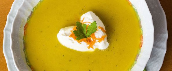 Murtaler Karottensuppe mit Orangen
