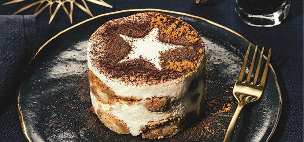 Veganes Tiramisu mit Spekulatius