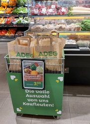 Bild 04: Das „Rettungssackerl“ leistet einen wichtigen Beitrag zur Lebensmittelrettung bei ADEG. Credits: REWE Großhandel GmbH