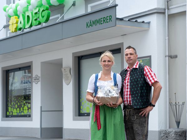: In ihrem neuen Markt legen Günter und Maria-Luise Kämmerer den Fokus auf lokale Frische und Umweltbewusstsein