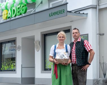 : In ihrem neuen Markt legen Günter und Maria-Luise Kämmerer den Fokus auf lokale Frische und Umweltbewusstsein