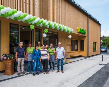 Das Team von ADEG Konsumverein Düns sichert die lokale Nahversorgung in der Gemeinde.